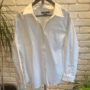 NWOT Ralph Lauren Classic White Dress Shirt